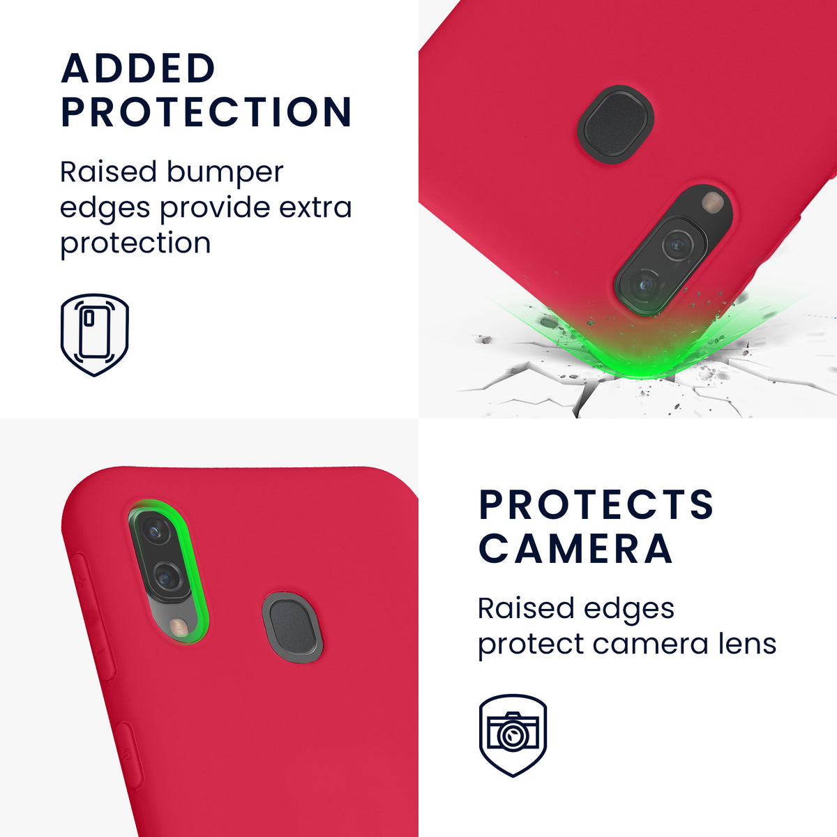 kwmobile Phone Case for Samsung Galaxy A40 - Protective Cover
