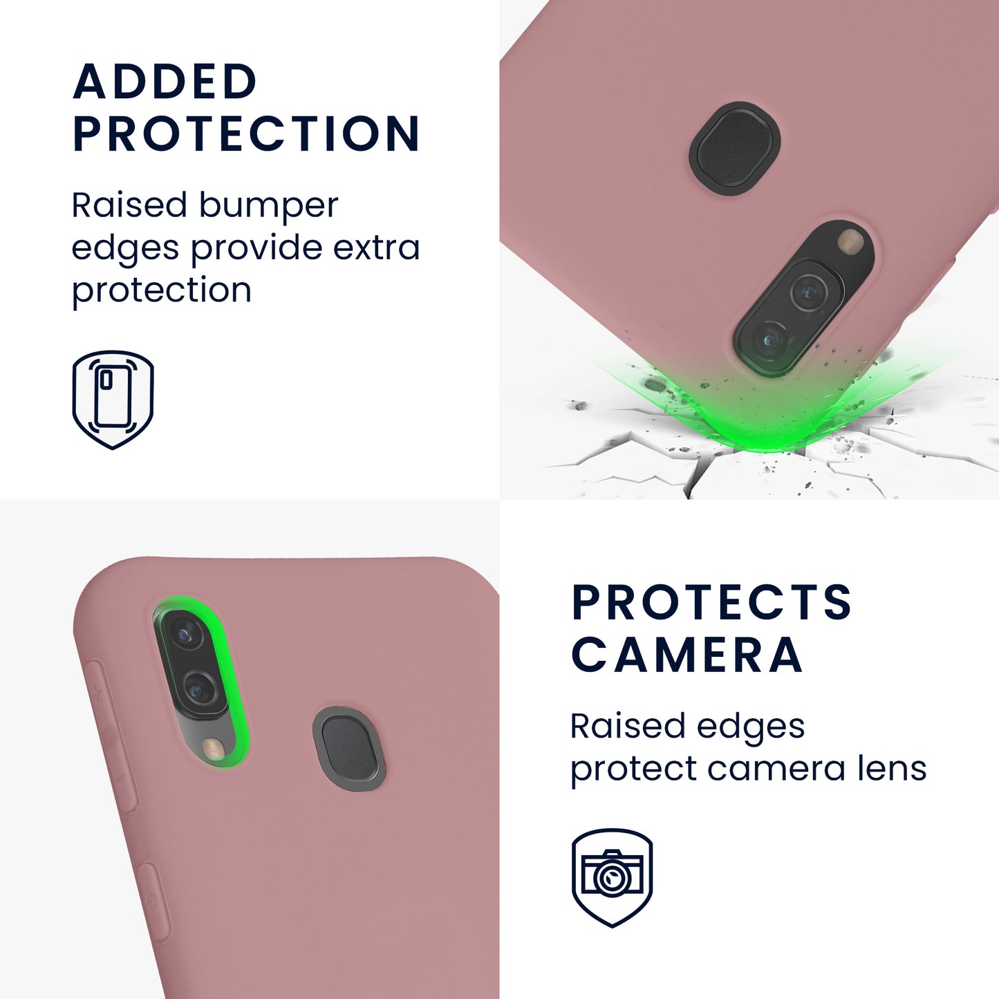 kwmobile Phone Case for Samsung Galaxy A40 - Protective Cover