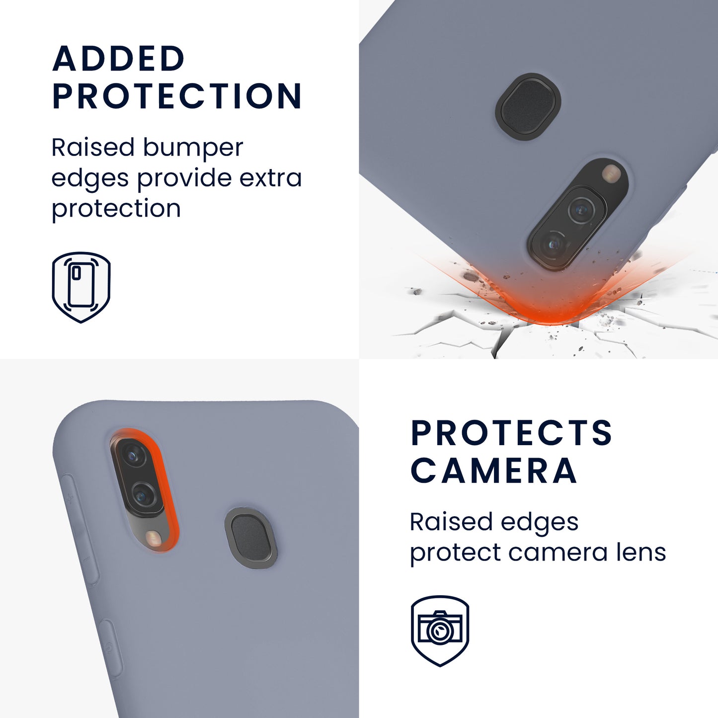 kwmobile Phone Case for Samsung Galaxy A40 - Protective Cover