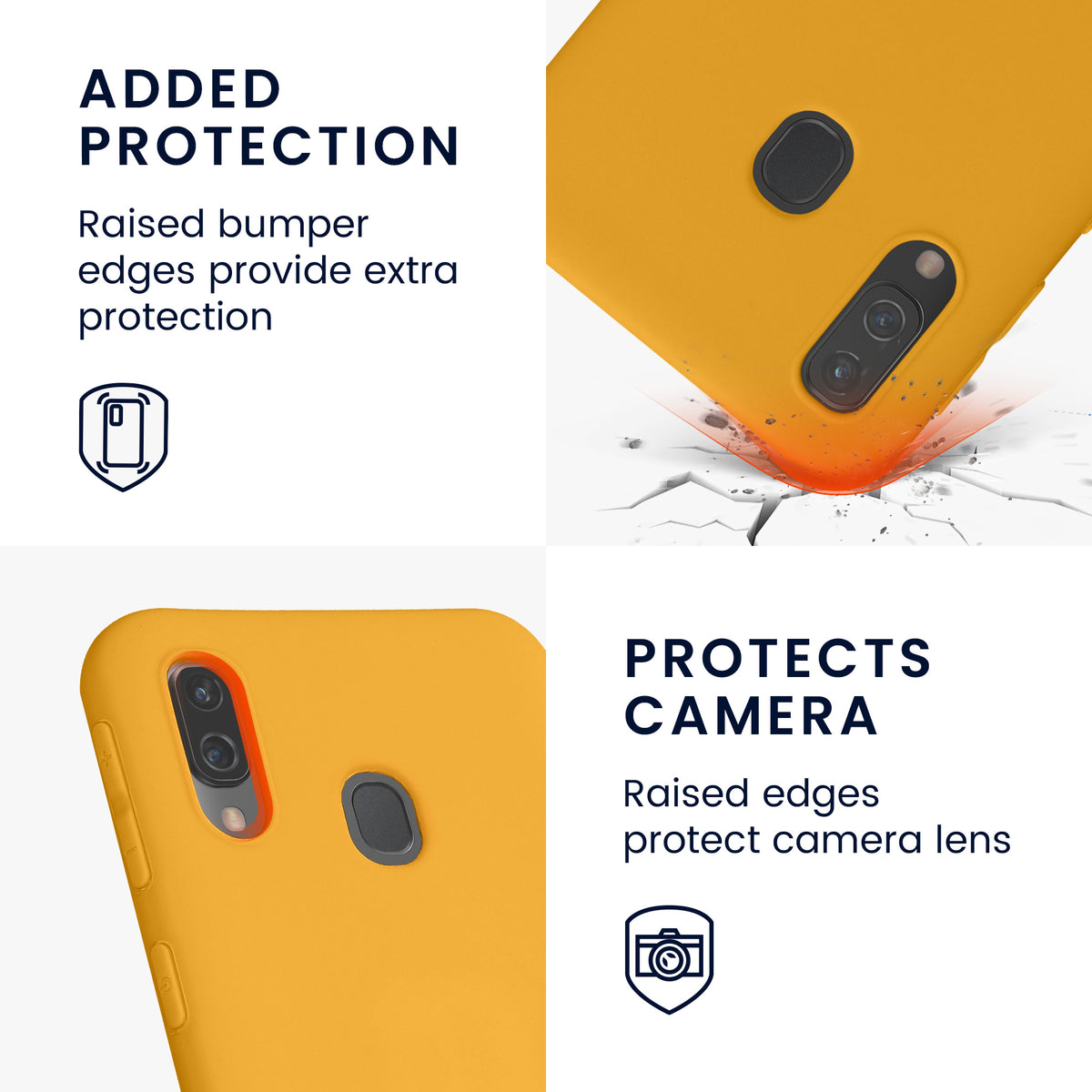 kwmobile Phone Case for Samsung Galaxy A40 - Protective Cover