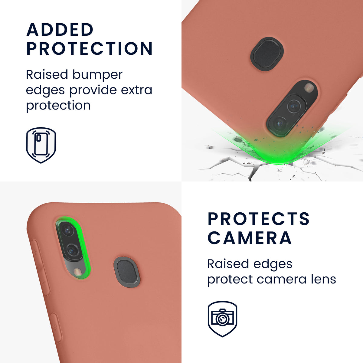 kwmobile Phone Case for Samsung Galaxy A40 - Protective Cover
