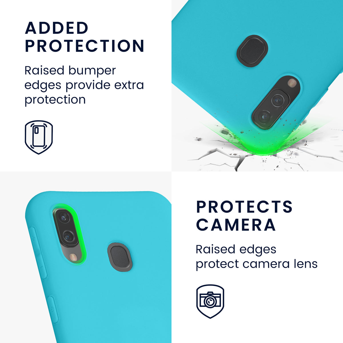 kwmobile Phone Case for Samsung Galaxy A40 - Protective Cover