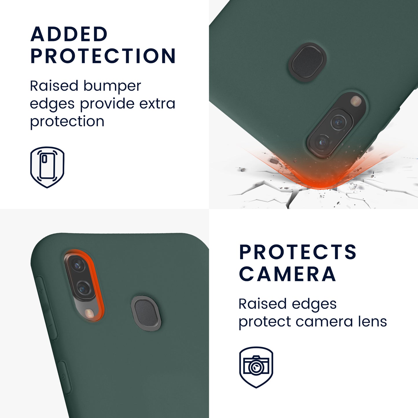 kwmobile Phone Case for Samsung Galaxy A40 - Protective Cover