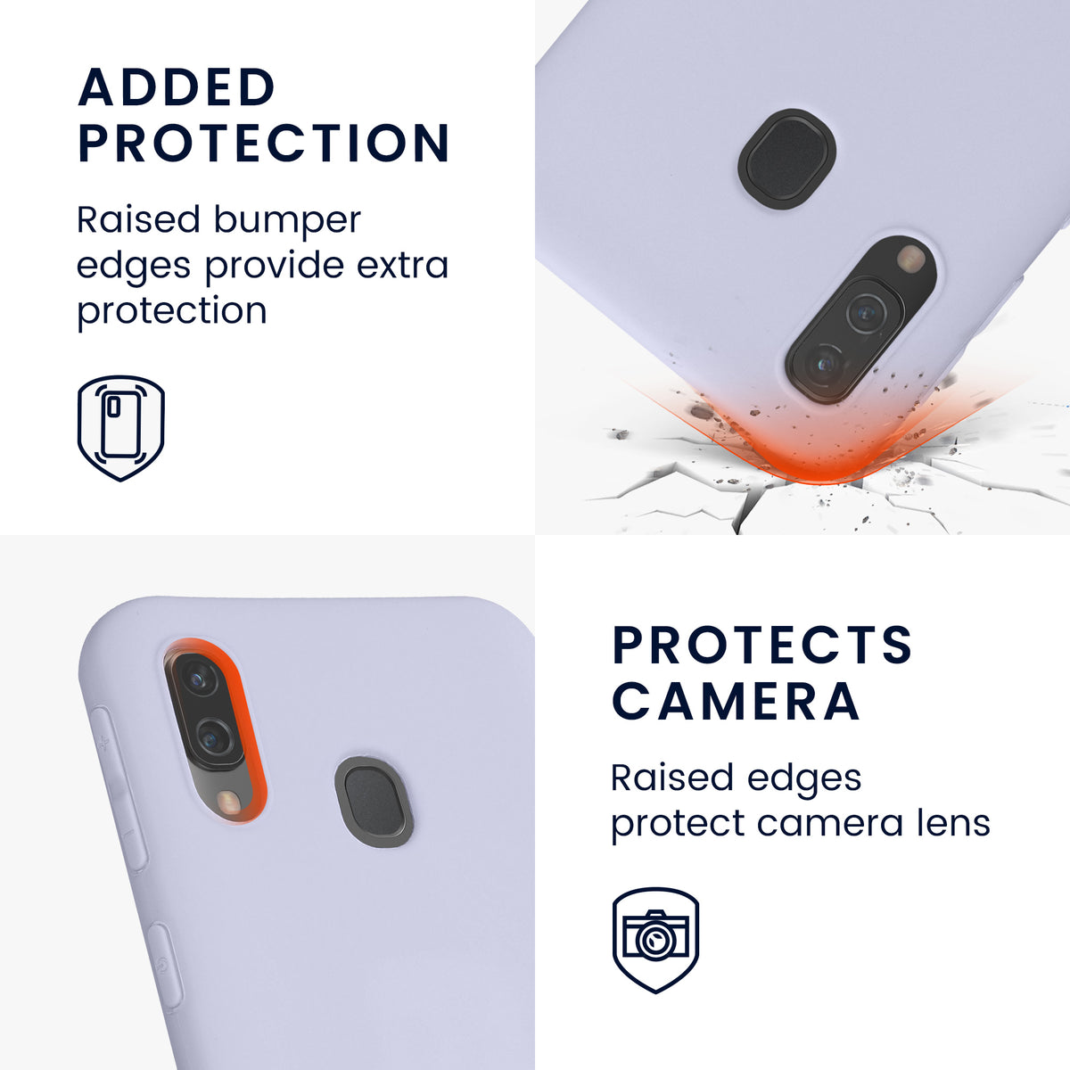 kwmobile Phone Case for Samsung Galaxy A40 - Protective Cover