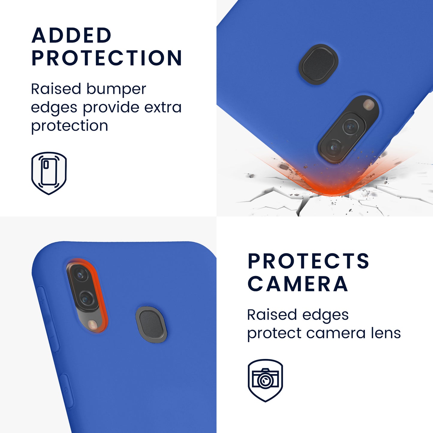 kwmobile Phone Case for Samsung Galaxy A40 - Protective Cover