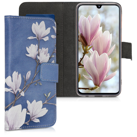 kwmobile Wallet Case compatible with Samsung Galaxy A40 - Cover with Stand and Card Slots