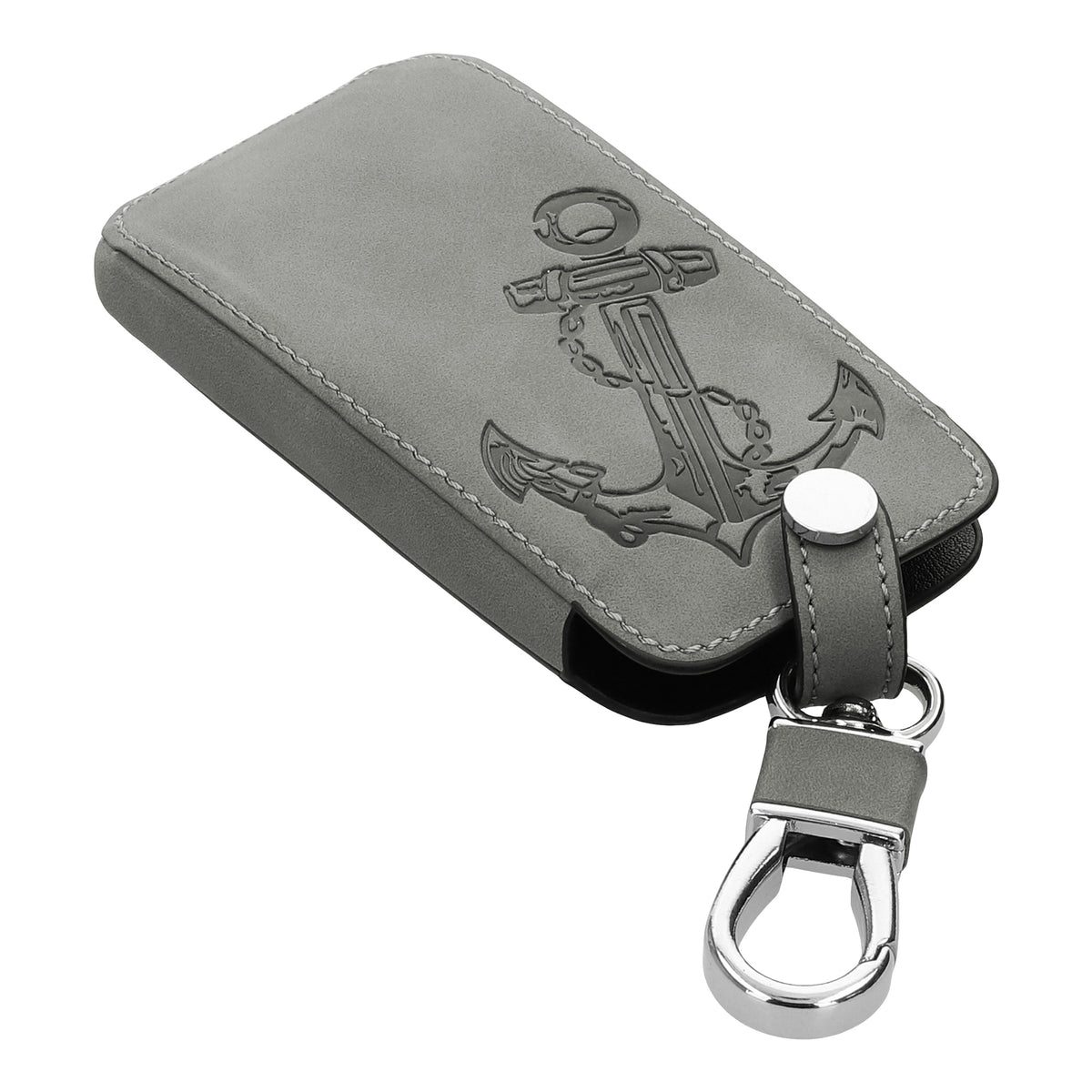 kwmobile Car Key Shell compatible with Renault 4-Button Smart Key (Keyless Go only) Protective Cover