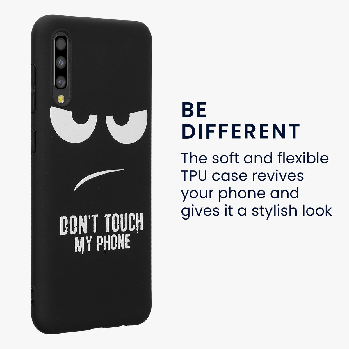 kwmobile Case Compatible with Samsung Galaxy A50 - Silicone Phone Cover