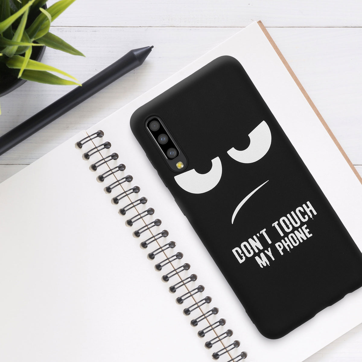 kwmobile Case Compatible with Samsung Galaxy A50 - Silicone Phone Cover