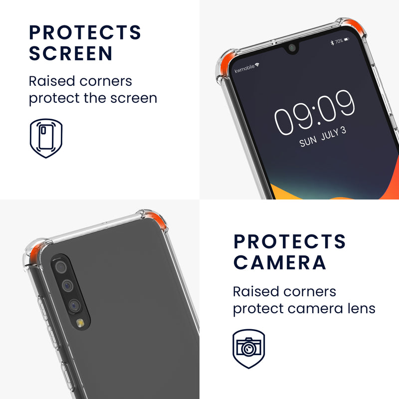 kwmobile Necklace Case compatible with Samsung Galaxy A50 Cover