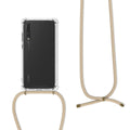 kwmobile Necklace Case Compatible with Huawei P20 Pro Silicone Cover with Lanyard Strap Phone Case