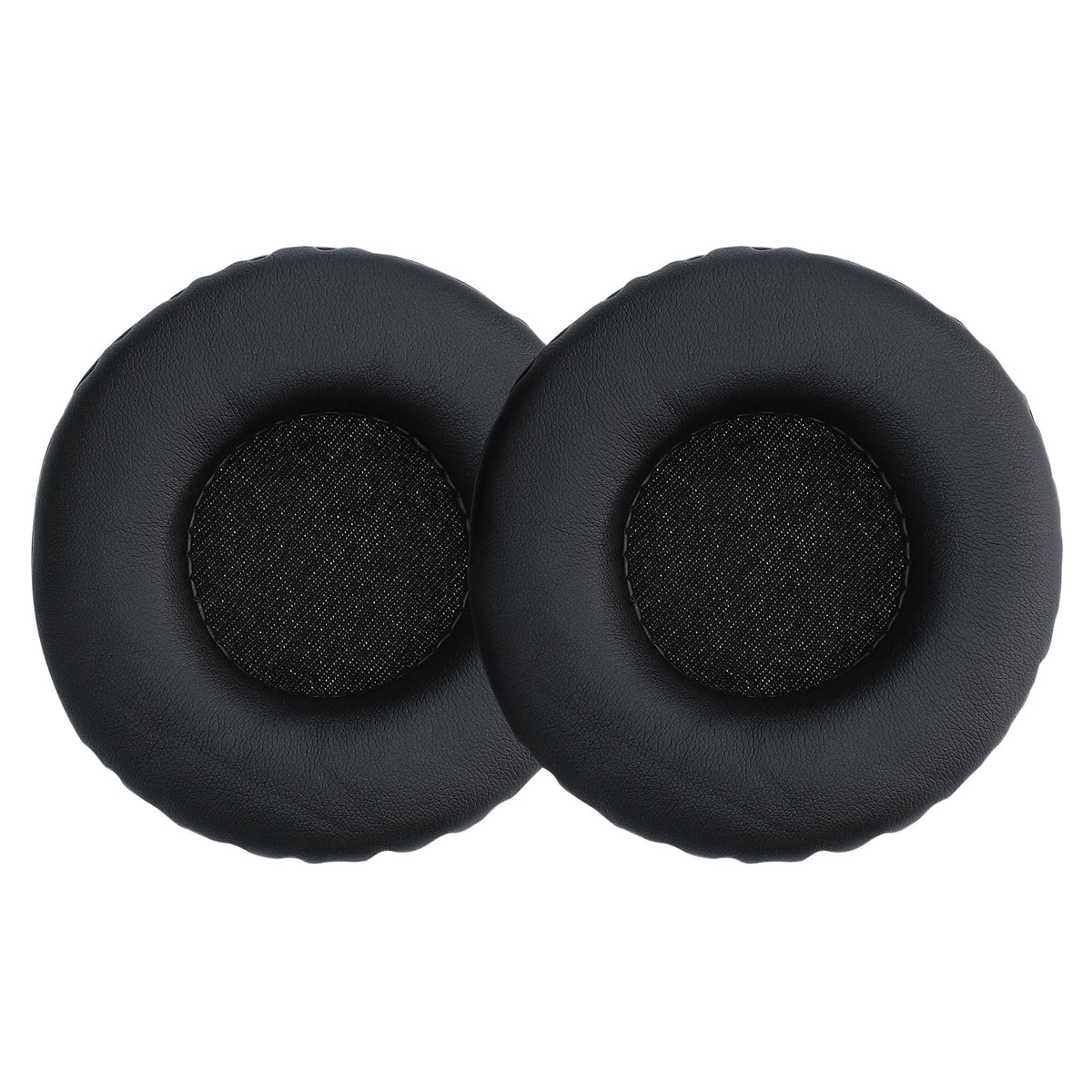kwmobile 2x Samt Ohr Polster für Skullcandy Hesh 2.0 Ohrpolster - Ersatz Ohrpolster - Kopfhörer Ersatzteile - Kopfhörer Ersatzpolster für Over Ear Headphones Schwarz  
