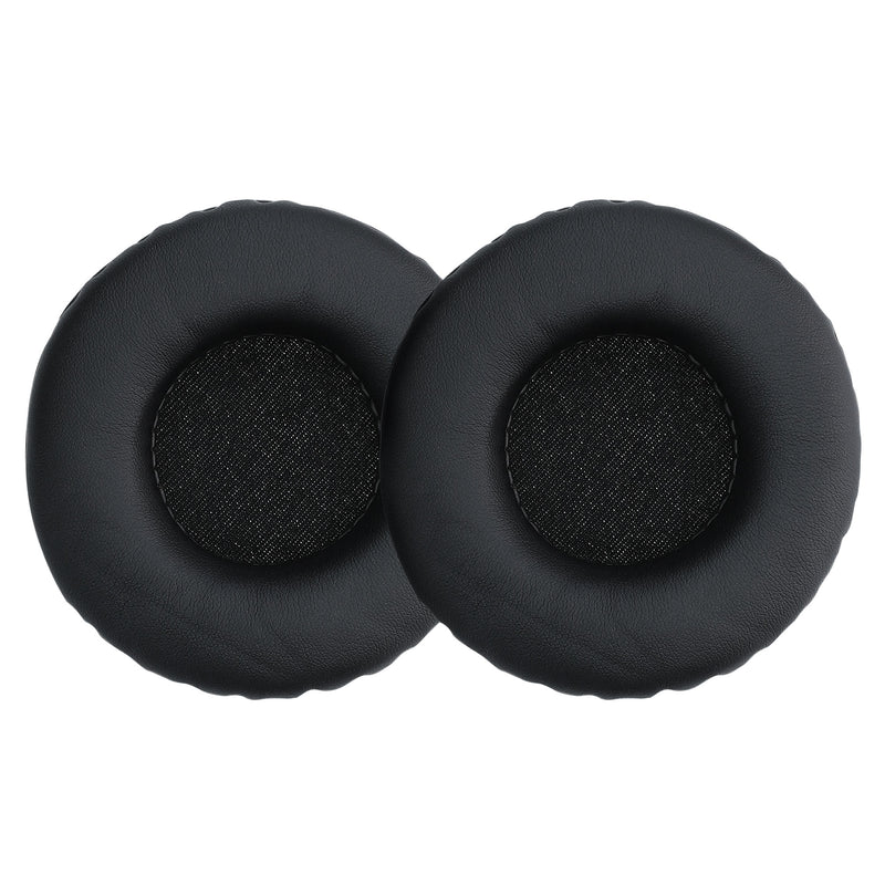 kwmobile 2x Samt Ohr Polster für Skullcandy Hesh 2.0 Ohrpolster - Ersatz Ohrpolster - Kopfhörer Ersatzteile - Kopfhörer Ersatzpolster für Over Ear Headphones Schwarz  