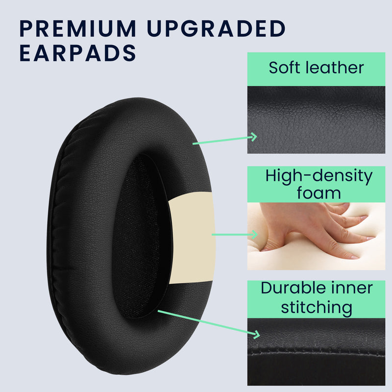 kwmobile Ear Pads for Sony WH-CH700N Headphones Replacement Parts Over Ear Headphones