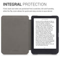 kwmobile Protective Case for Tolino Shine 3 - eReader Cover Made of Faux Leather with Auto Sleep Function