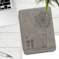 kwmobile Protective Case for Tolino Shine 3 - eReader Cover Made of Faux Leather with Auto Sleep Function