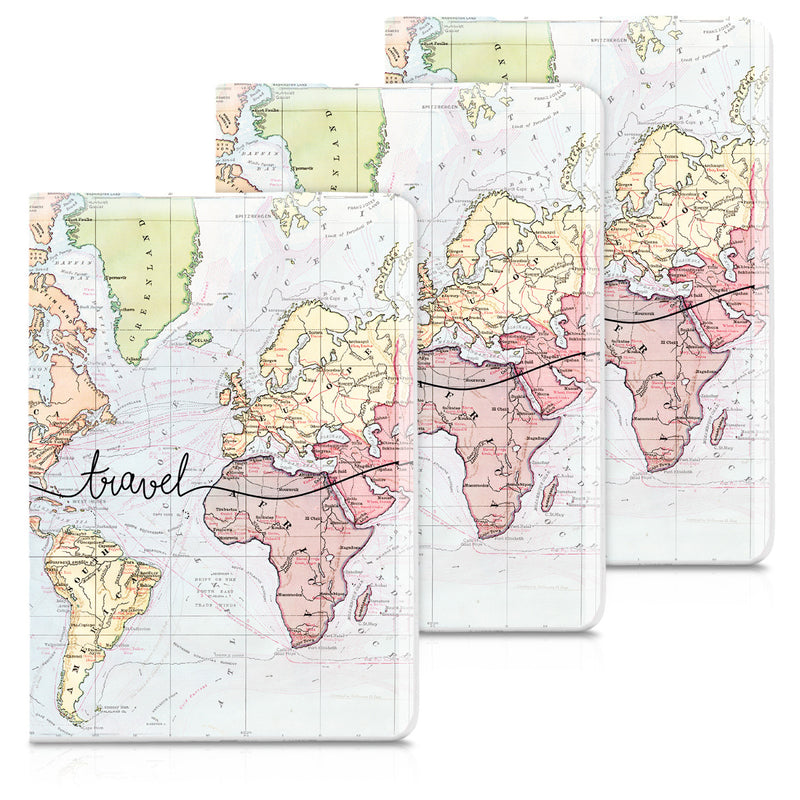 3x Plastic Passport Cover