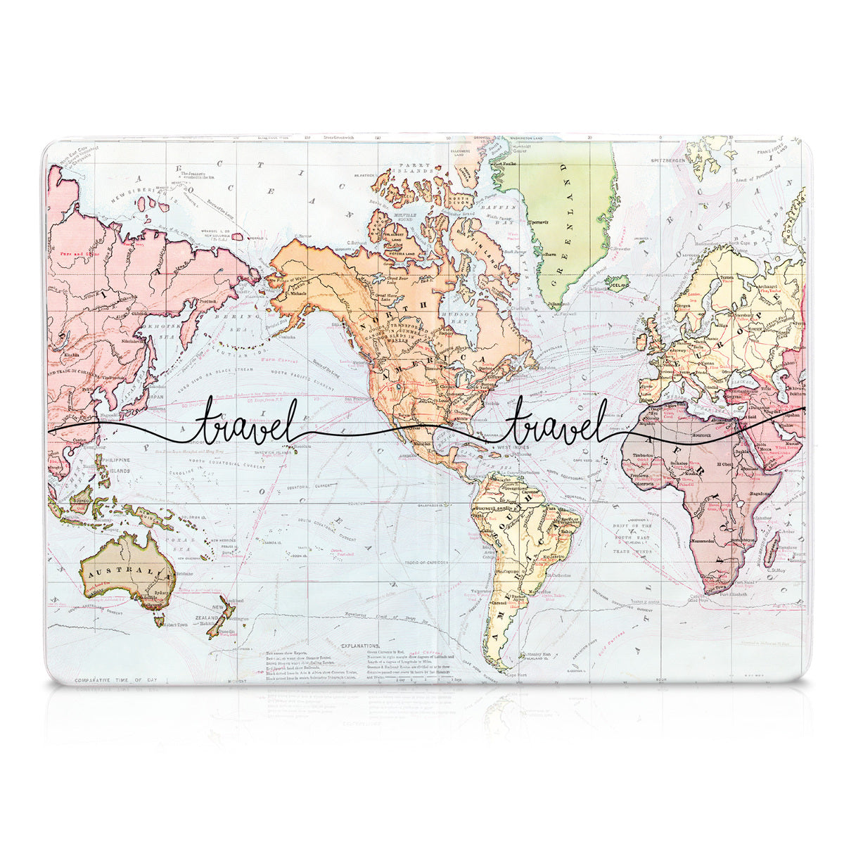 3x Plastic Passport Cover