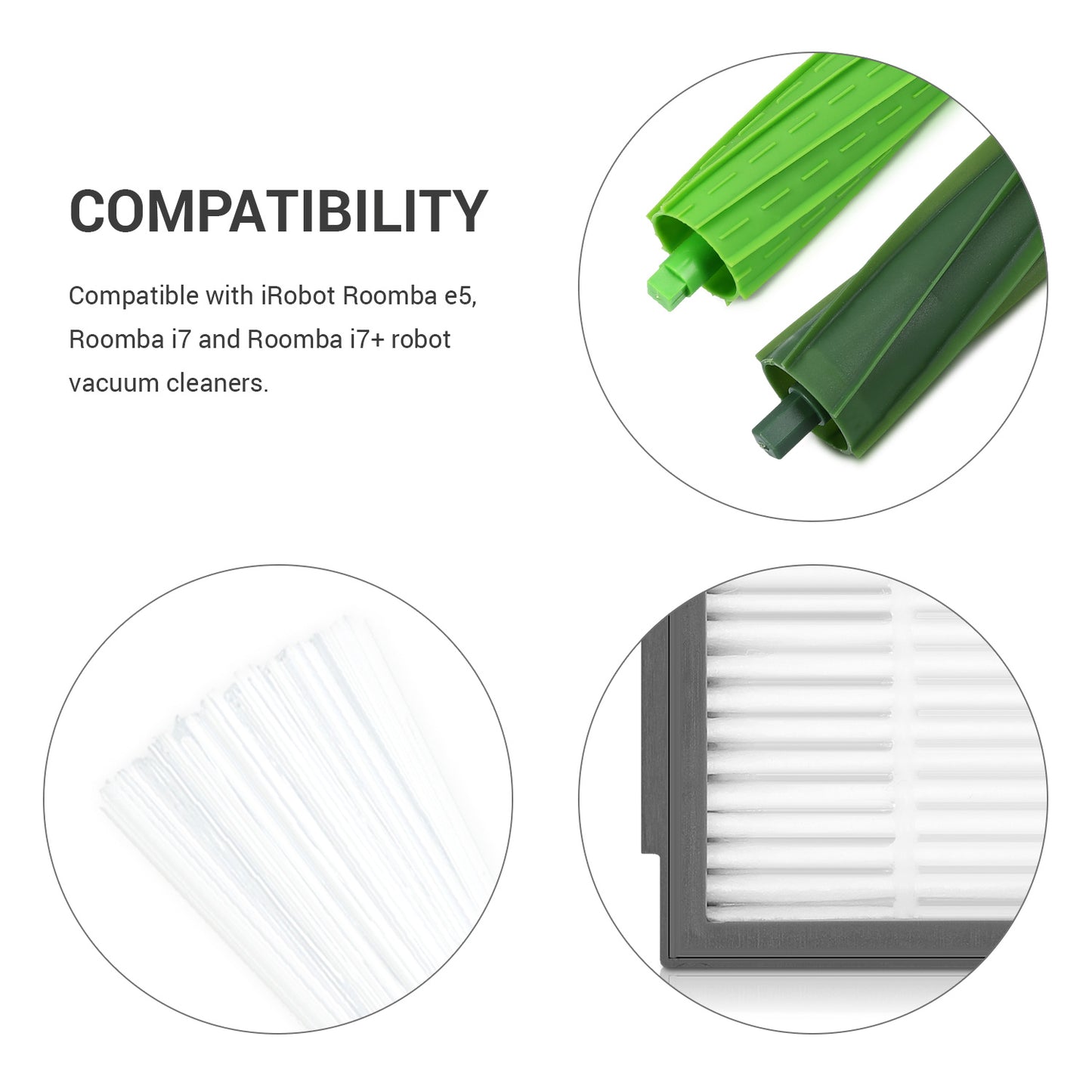 Ersatzteile Set für iRobot Roomba e/i Serie