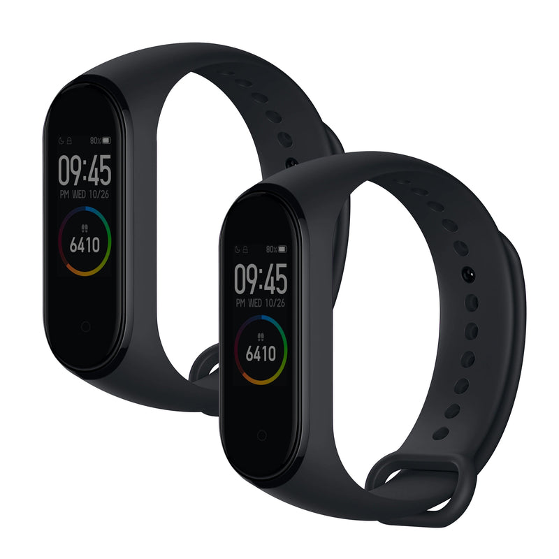 kwmobile Watch Strap for Xiaomi Mi Band 4 / Mi Band 3 Strap Fitness Tracker Band Set Replacement Band Smartwatch