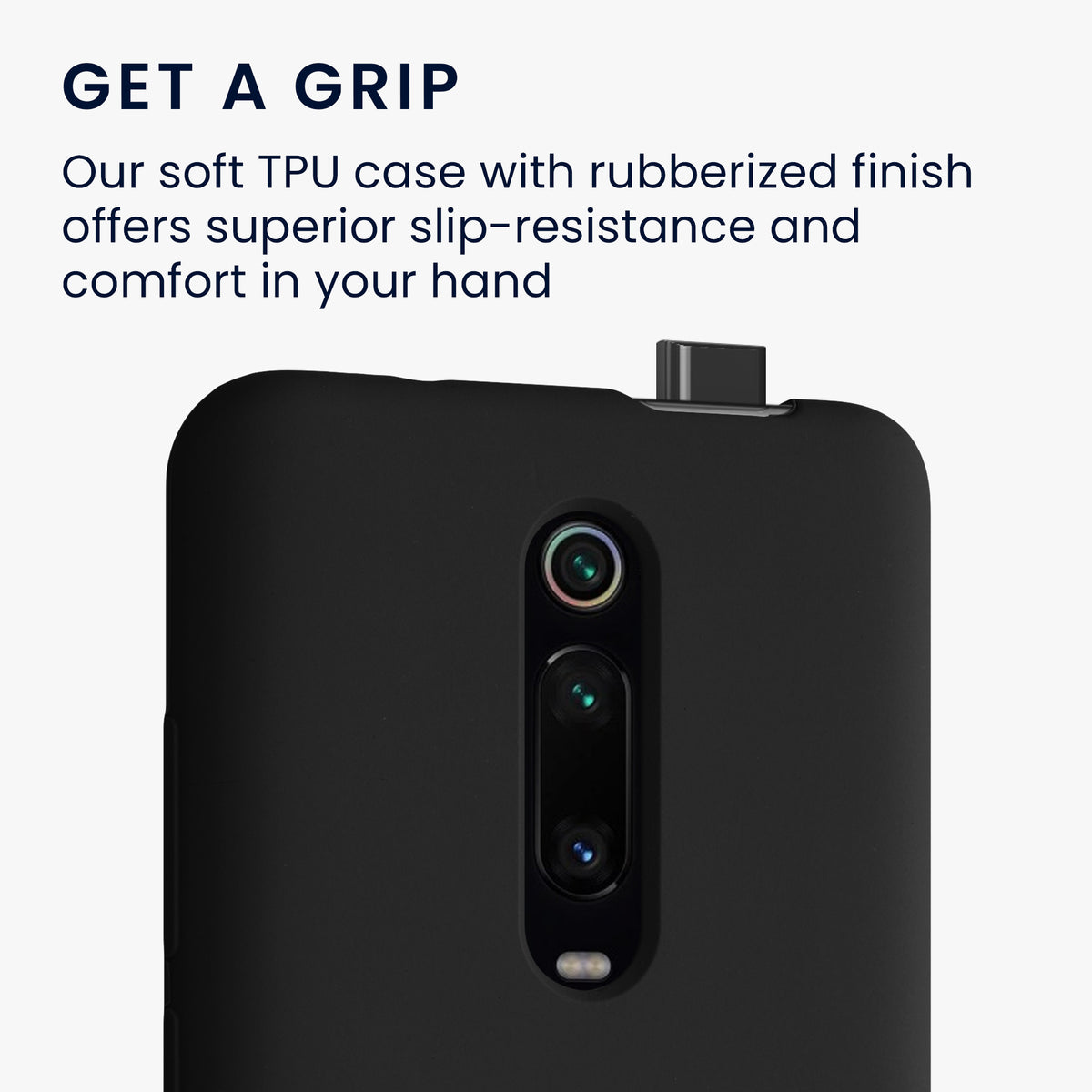 kwmobile Phone Case for Xiaomi Mi 9T (Pro) / Redmi K20 (Pro) - Silicone Case - Wireless Charging - Protective Cover