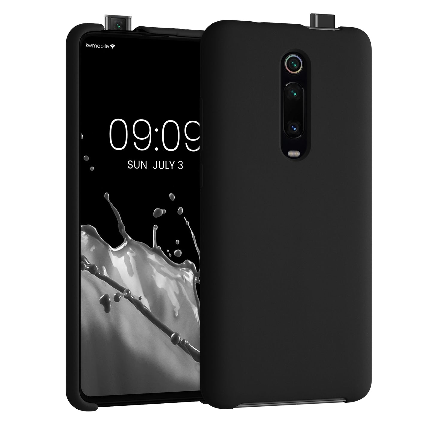 kwmobile Phone Case for Xiaomi Mi 9T (Pro) / Redmi K20 (Pro) - Silicone Case - Wireless Charging - Protective Cover