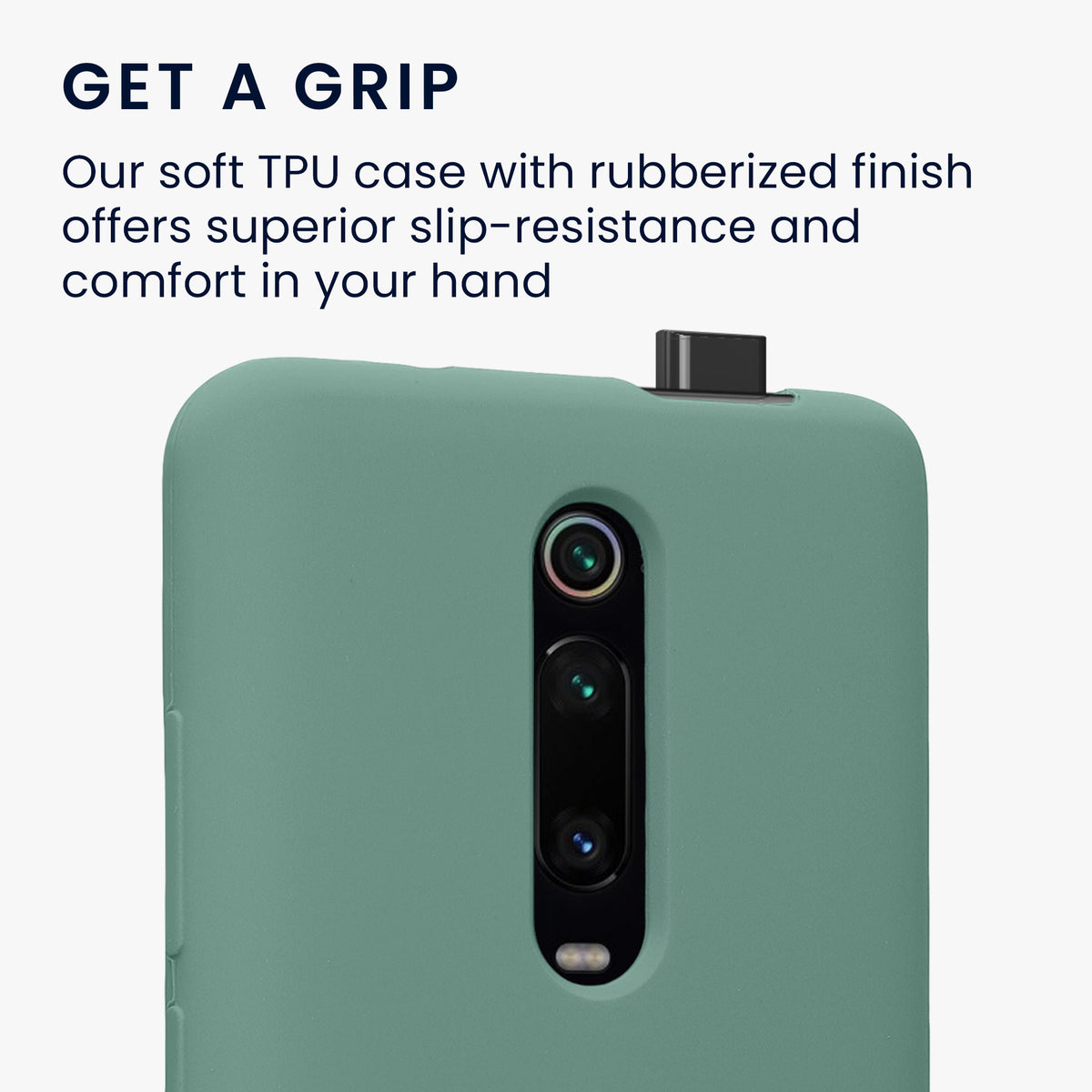 kwmobile Phone Case for Xiaomi Mi 9T (Pro) / Redmi K20 (Pro) - Silicone Case - Wireless Charging - Protective Cover