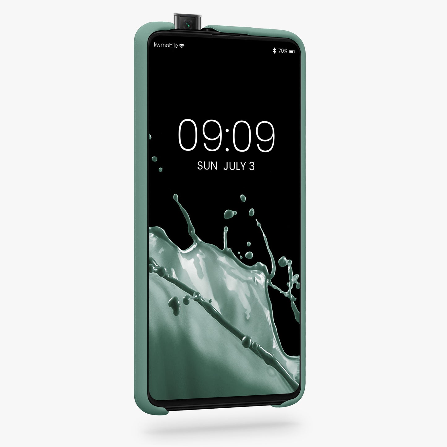 kwmobile Phone Case for Xiaomi Mi 9T (Pro) / Redmi K20 (Pro) - Silicone Case - Wireless Charging - Protective Cover