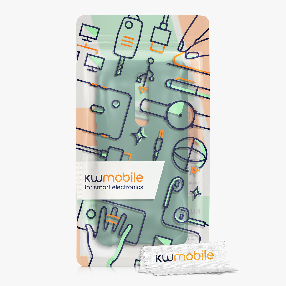 kwmobile Phone Case for Xiaomi Mi 9T (Pro) / Redmi K20 (Pro) - Silicone Case - Wireless Charging - Protective Cover