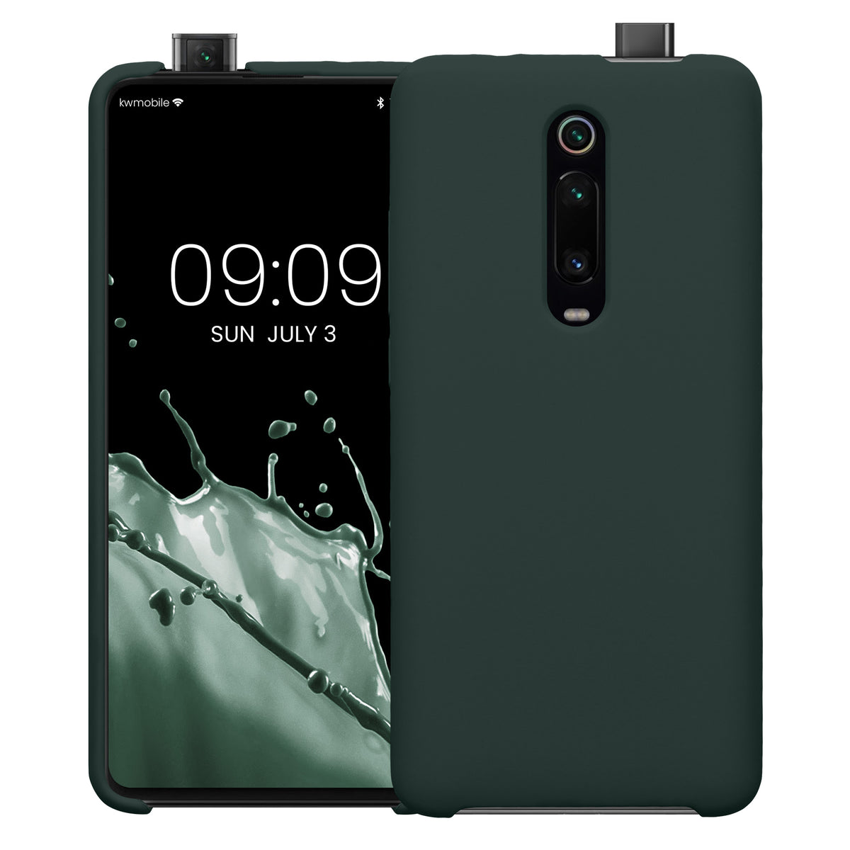 kwmobile Phone Case for Xiaomi Mi 9T (Pro) / Redmi K20 (Pro) - Silicone Case - Wireless Charging - Protective Cover
