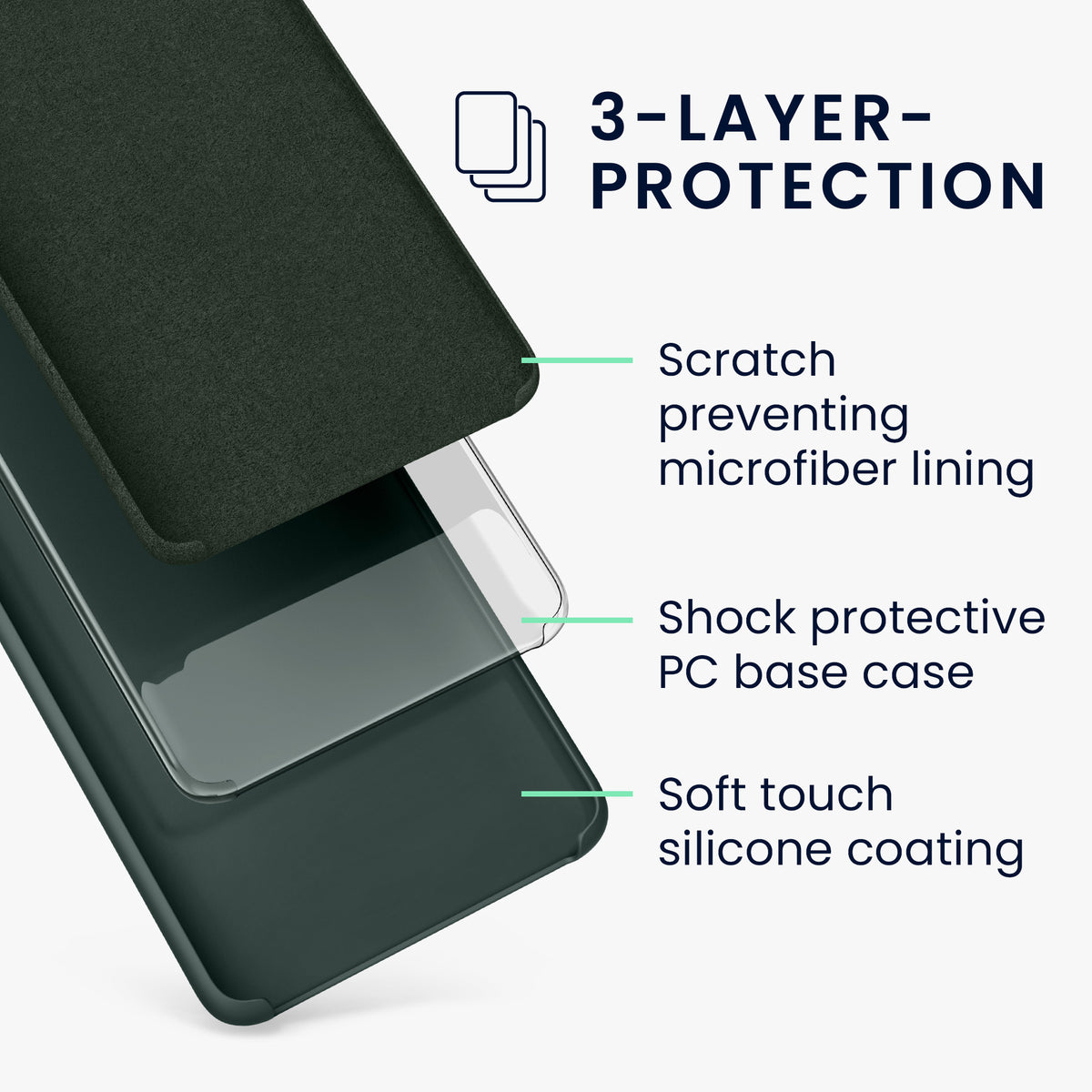 kwmobile Phone Case for Xiaomi Mi 9T (Pro) / Redmi K20 (Pro) - Silicone Case - Wireless Charging - Protective Cover