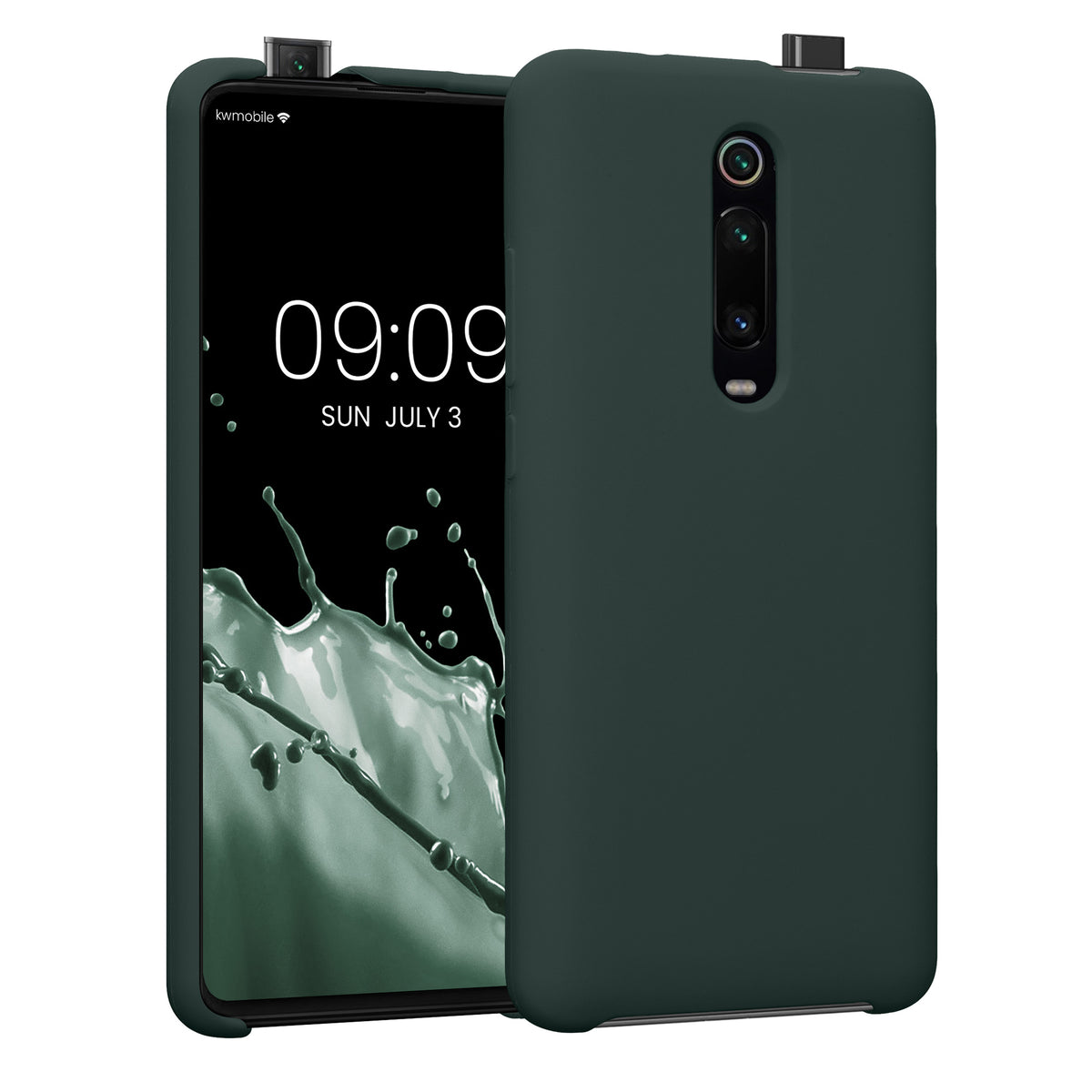 kwmobile Phone Case for Xiaomi Mi 9T (Pro) / Redmi K20 (Pro) - Silicone Case - Wireless Charging - Protective Cover