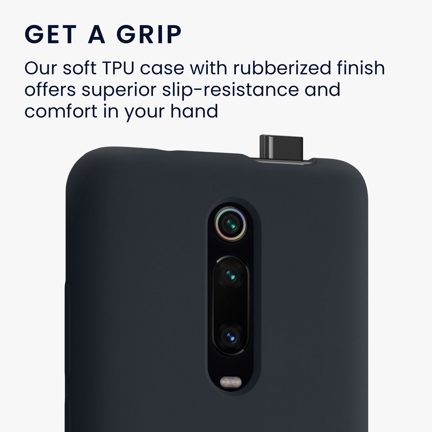 kwmobile Phone Case for Xiaomi Mi 9T (Pro) / Redmi K20 (Pro) - Silicone Case - Wireless Charging - Protective Cover
