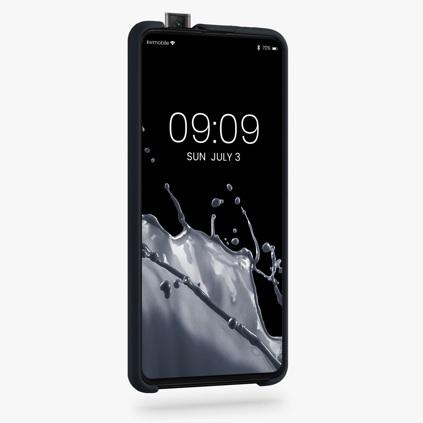 kwmobile Phone Case for Xiaomi Mi 9T (Pro) / Redmi K20 (Pro) - Silicone Case - Wireless Charging - Protective Cover