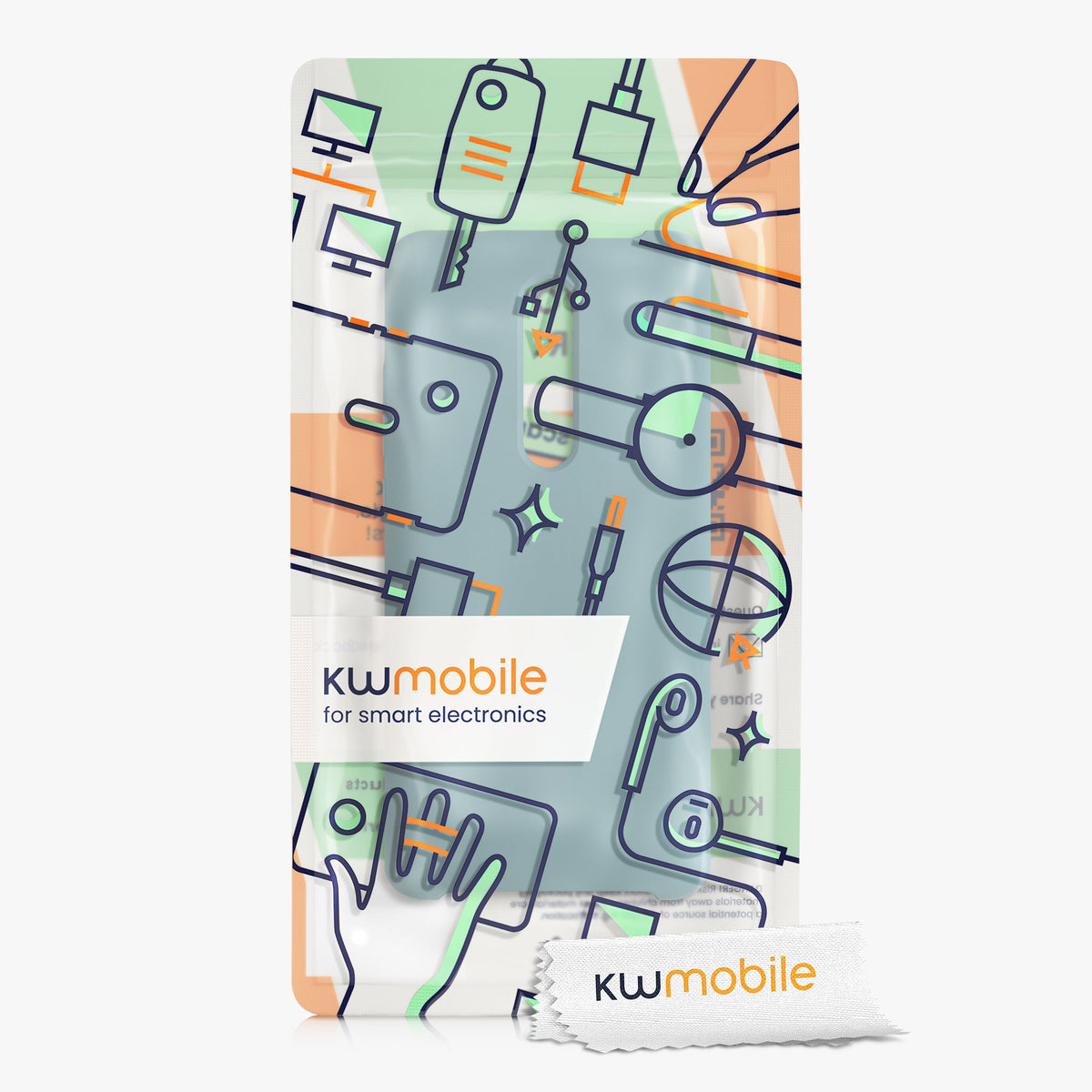 kwmobile Phone Case for Xiaomi Mi 9T (Pro) / Redmi K20 (Pro) - Silicone Case - Wireless Charging - Protective Cover