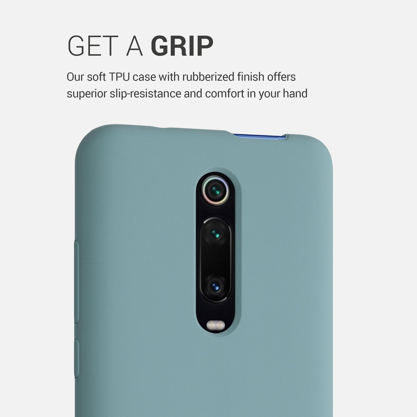 kwmobile Phone Case for Xiaomi Mi 9T (Pro) / Redmi K20 (Pro) - Silicone Case - Wireless Charging - Protective Cover
