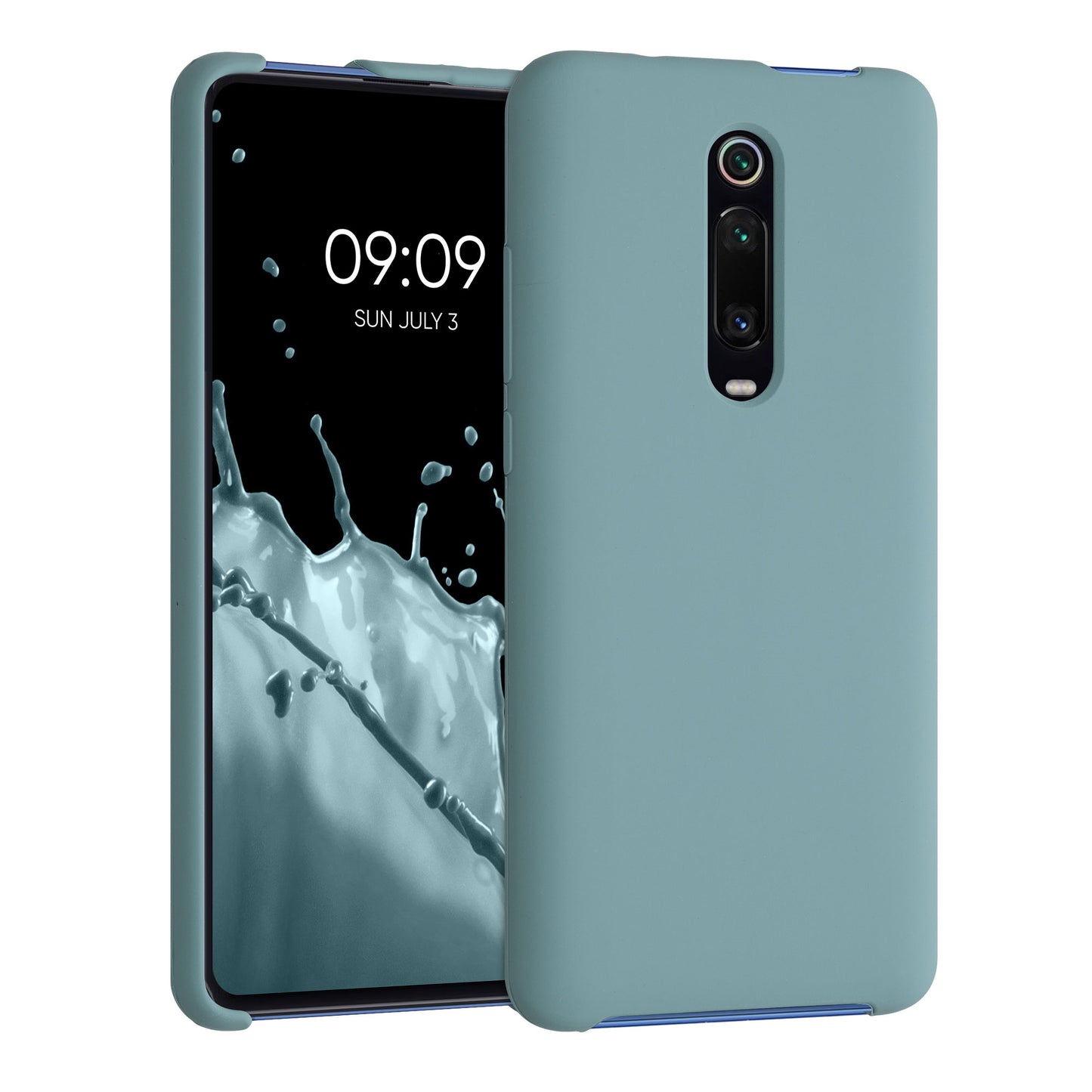 kwmobile Phone Case for Xiaomi Mi 9T (Pro) / Redmi K20 (Pro) - Silicone Case - Wireless Charging - Protective Cover