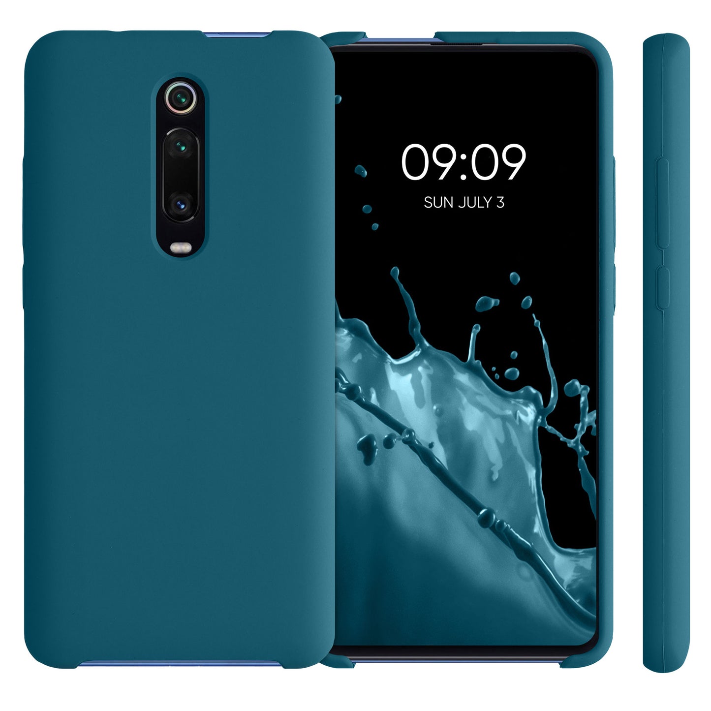kwmobile Phone Case for Xiaomi Mi 9T (Pro) / Redmi K20 (Pro) - Silicone Case - Wireless Charging - Protective Cover