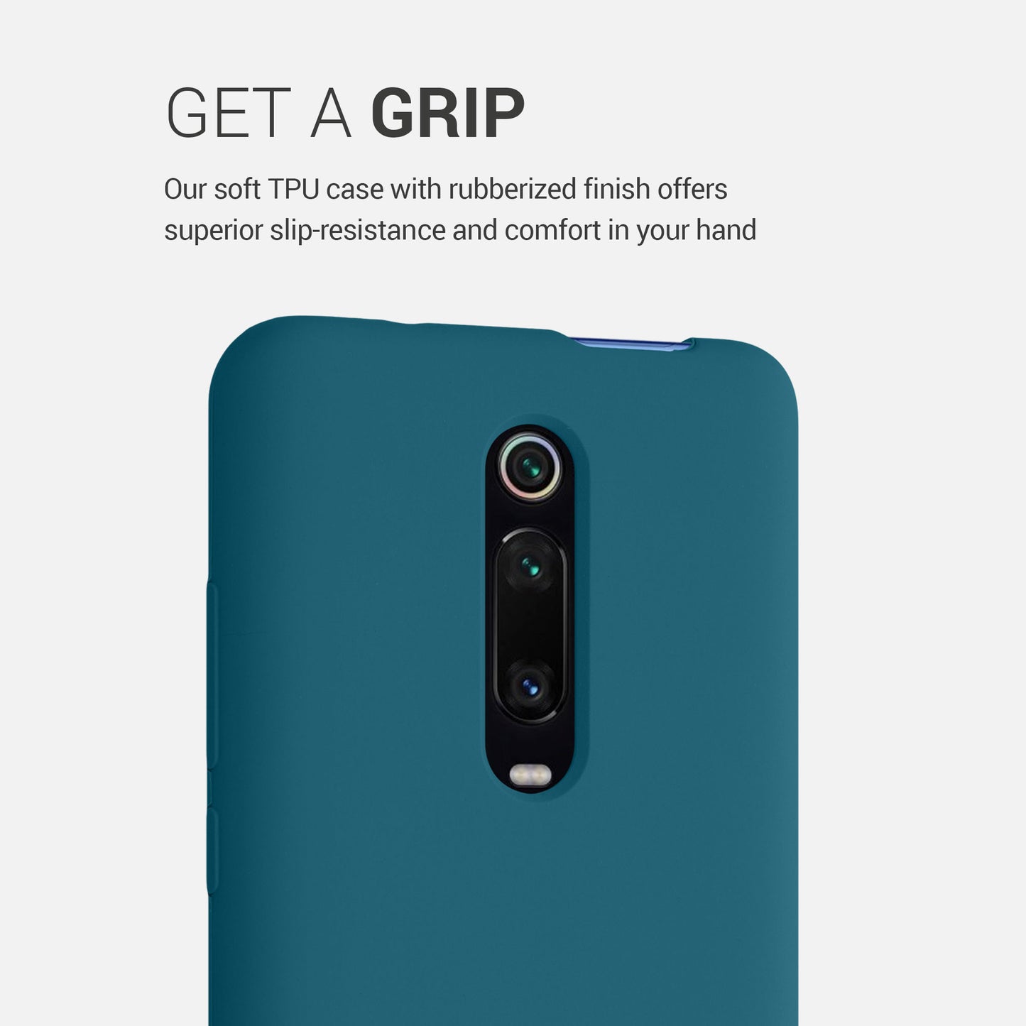kwmobile Phone Case for Xiaomi Mi 9T (Pro) / Redmi K20 (Pro) - Silicone Case - Wireless Charging - Protective Cover
