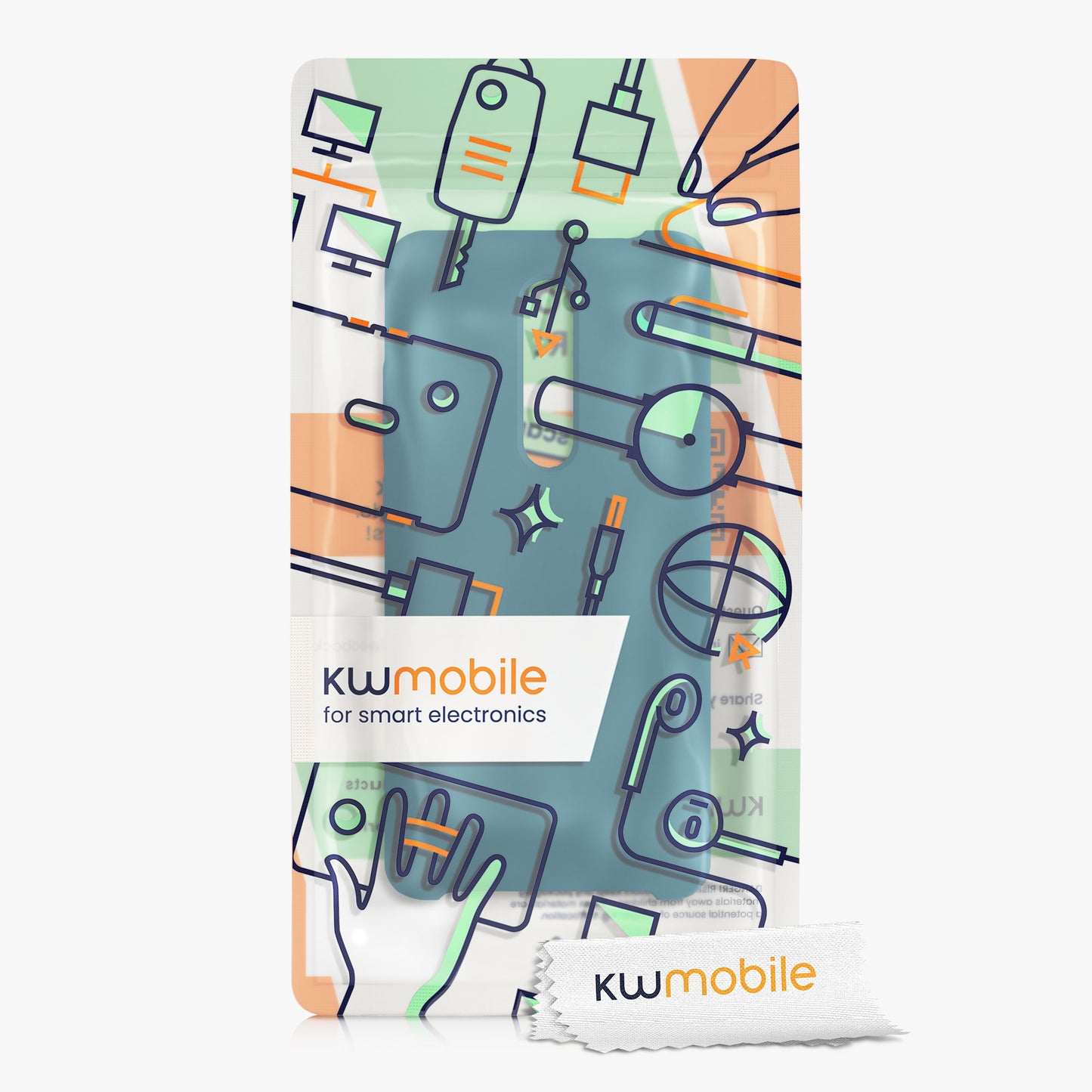 kwmobile Phone Case for Xiaomi Mi 9T (Pro) / Redmi K20 (Pro) - Silicone Case - Wireless Charging - Protective Cover