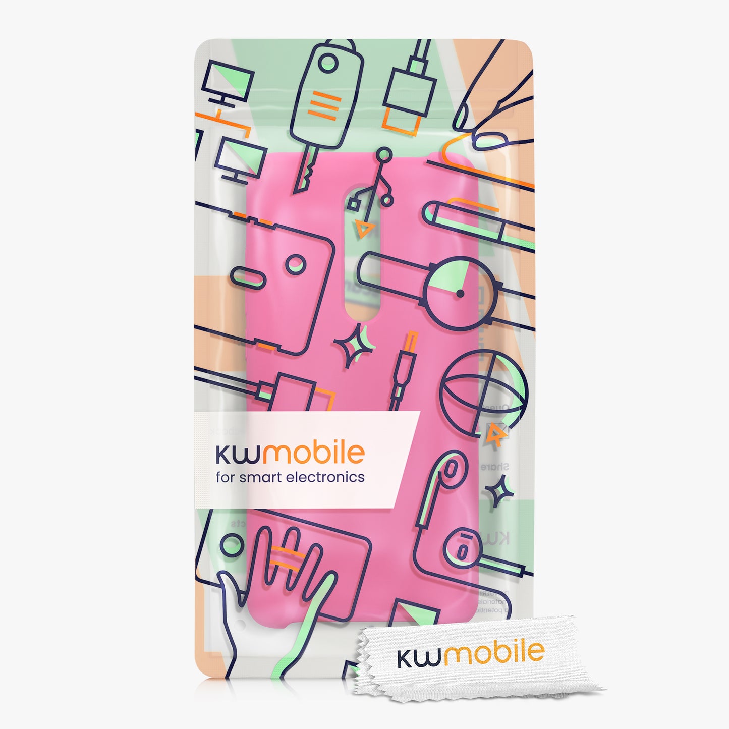 kwmobile Phone Case for Xiaomi Mi 9T (Pro) / Redmi K20 (Pro) - Silicone Case - Wireless Charging - Protective Cover