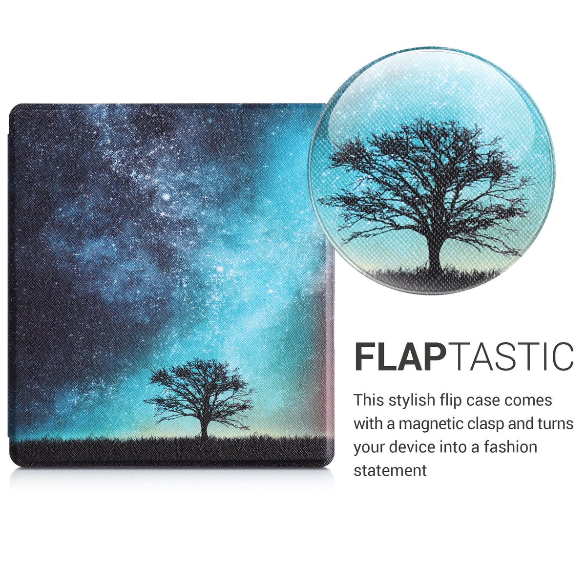 eReader Flip Case for Amazon Kindle Oasis 10th Generation with Auto Sleep