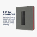 kwmobile Case Compatible with Amazon Kindle Oasis 10th Generation Case - Cover with Hand Strap and Stand