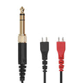 kwmobile Headphone Cable compatible with Sennheiser HD25 / HD560 / HD540 / HD480 / HD430 / HD414 / HD250 without Microphone and Buttons 3.5mm Jack Cable for Headphones 255 cm