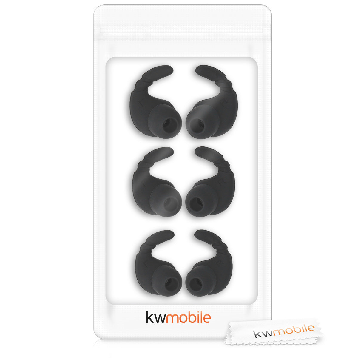 Universal Silicone Case with Hooks for In-Ear Headphones / Earbuds
