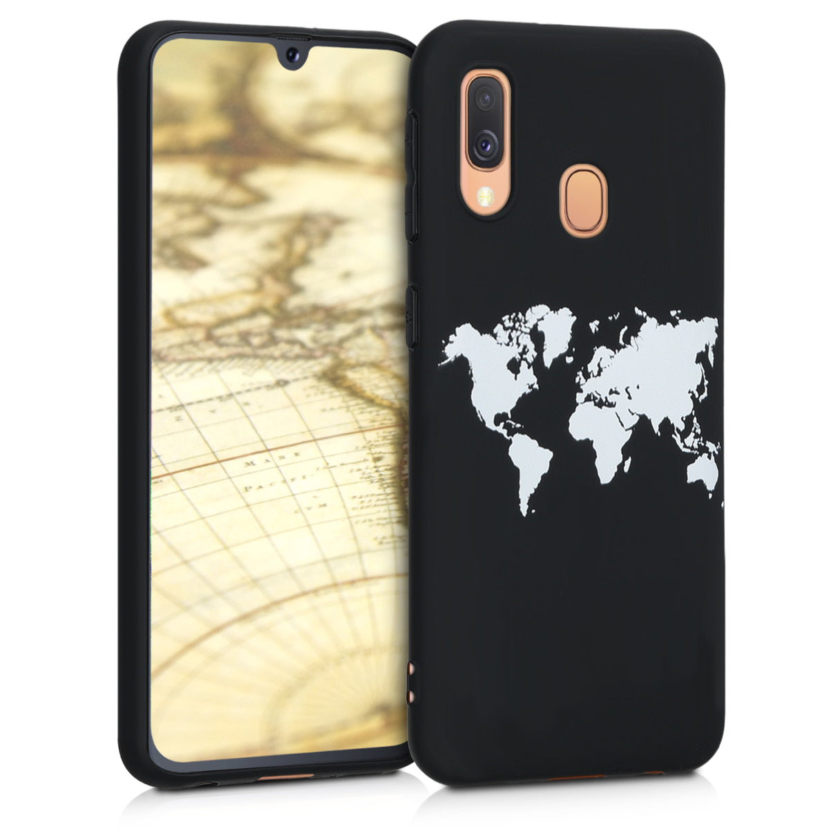 kwmobile Case Compatible with Samsung Galaxy A40 - Silicone Phone Cover