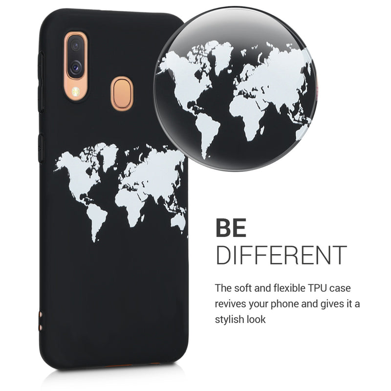 kwmobile Case Compatible with Samsung Galaxy A40 - Silicone Phone Cover