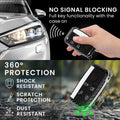 kwmobile Car Key Cover Compatible with Land Rover Jaguar 5-Button Smart Key Hard Cover Protective Case Key Shell Cover