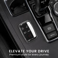 kwmobile Car Key Cover Compatible with Land Rover Jaguar 5-Button Smart Key Hard Cover Protective Case Key Shell Cover