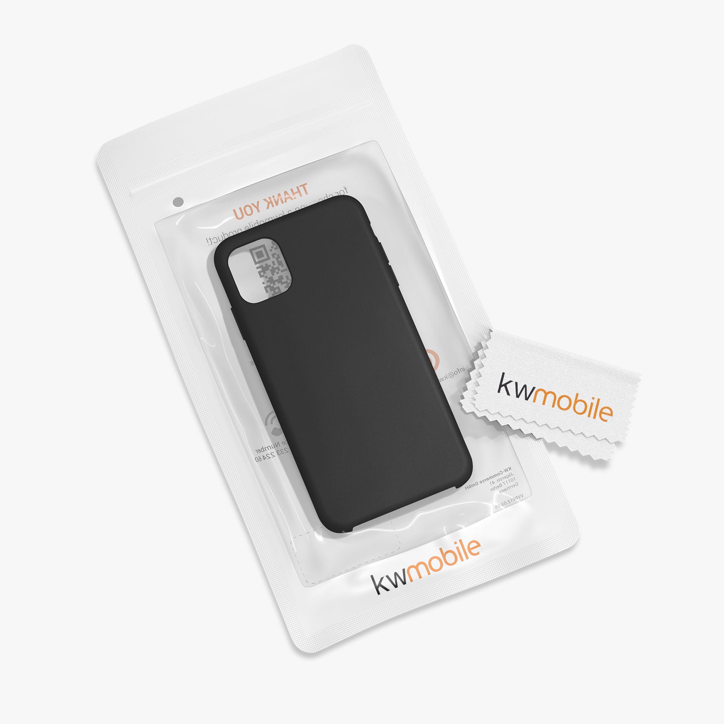 kwmobile Phone Case for Apple iPhone 11 - Silicone Case - Wireless Charging - Protective Cover